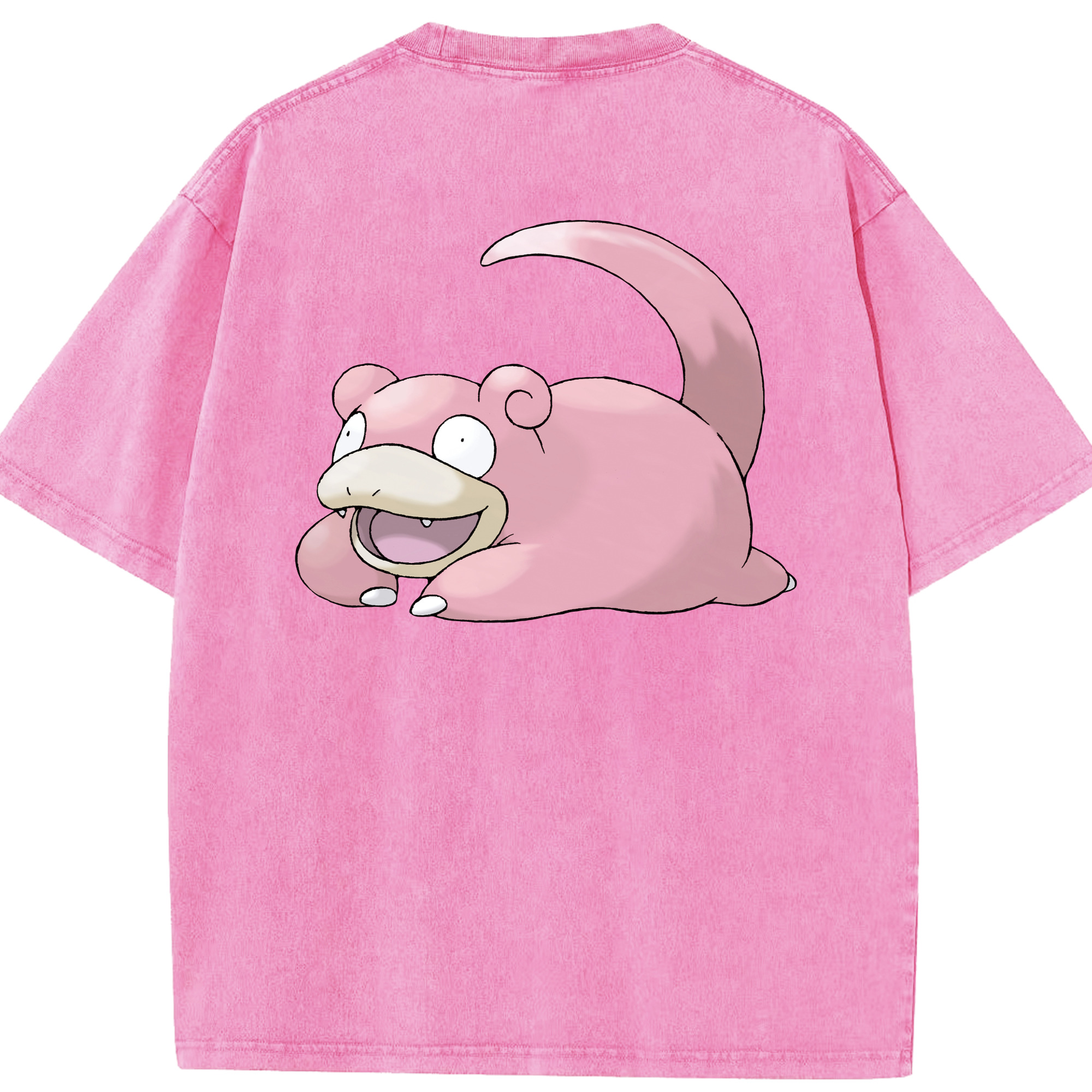 （画像用） ポケットモンスター Pokémon 綿100% ヴィンテージ風 半袖Tシャツ（背面プリント）